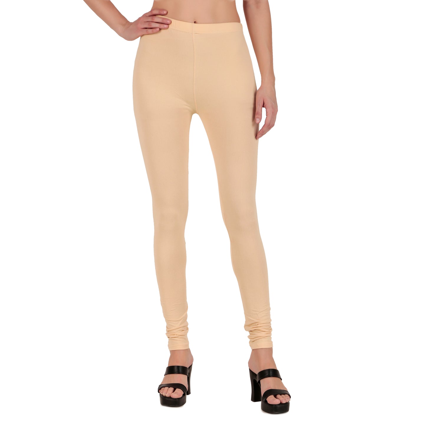 Solid Skin Ankle-Length Leggings