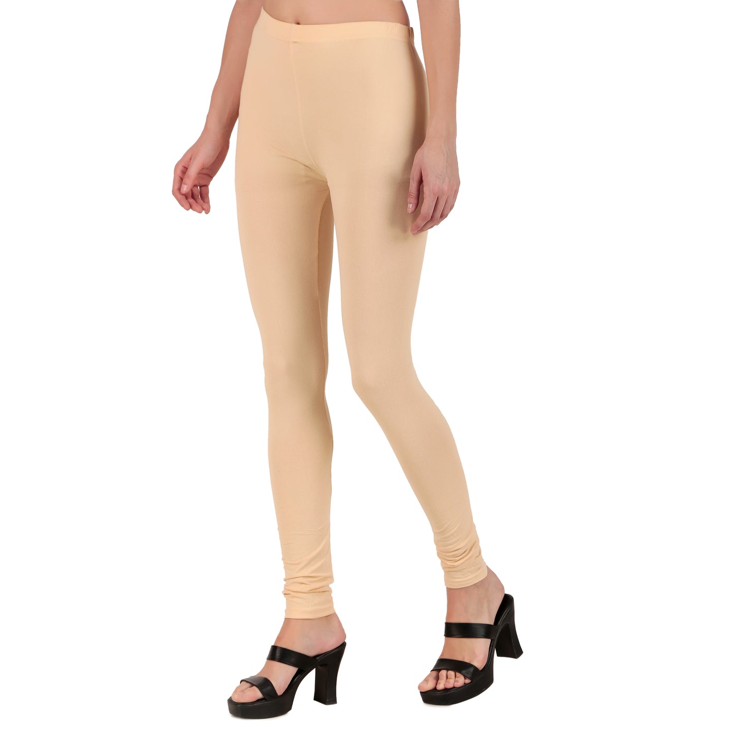 Solid Skin Ankle-Length Leggings