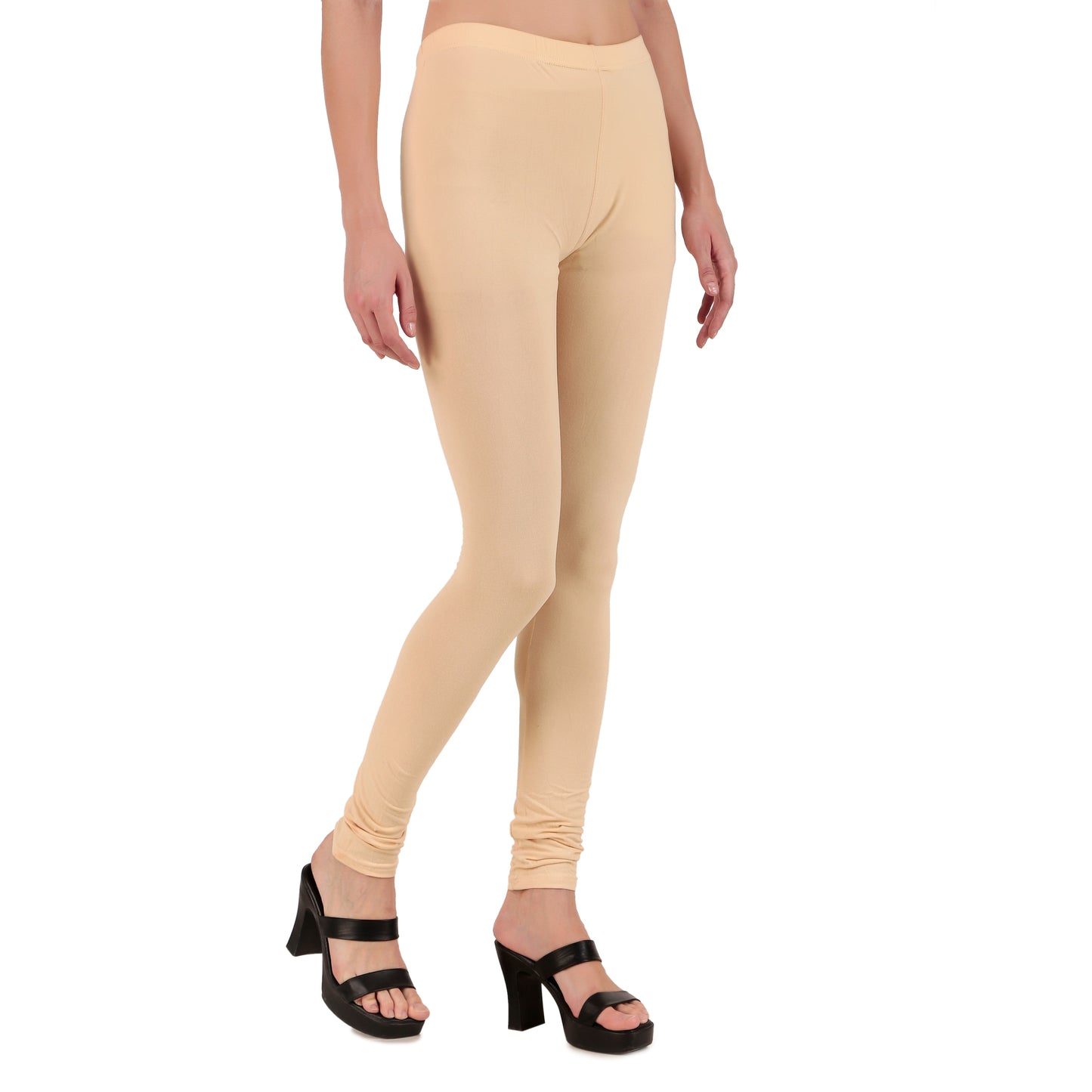 Solid Skin Ankle-Length Leggings